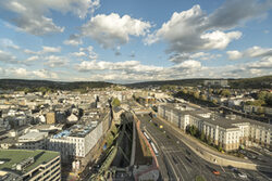 Panorama-Foto: Blick auf Elberfeld / B7