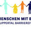 Logo des Beirats der Menschen mit Behinderung Wuppertal mit Silhouetten von Menschen in verschiedenen Farben, die sich an den Händen halten.