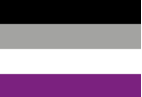 Asexuell Flagge