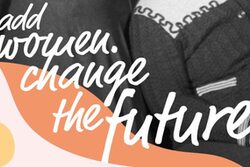 Bild: Postkarte women change the future