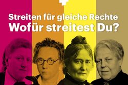 Bild: 100 Jahre Frauenwahlrecht