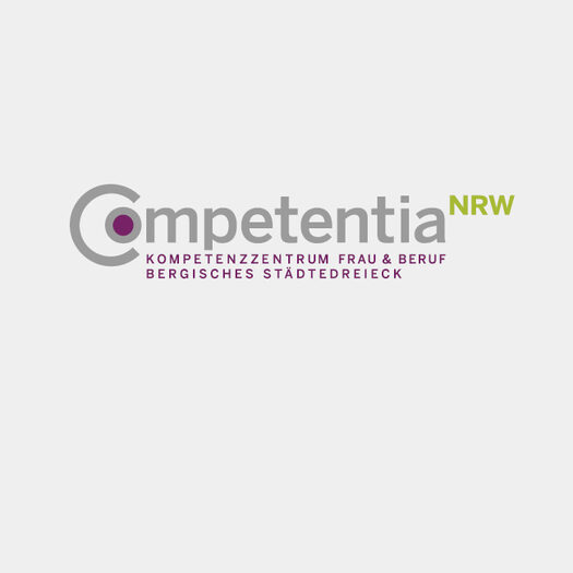 Logo von Competentia NRW - Kompetenzzentrum Frau & Beruf Bergisches Städtedreieck.