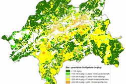 Bodenbelastung mit Blei