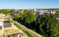 Stadtführungen Wuppertal_Blick über Nordbahntrasse und Quartier Mirke