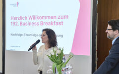 Business Breakfast mit Moderatorin Antje Lieser