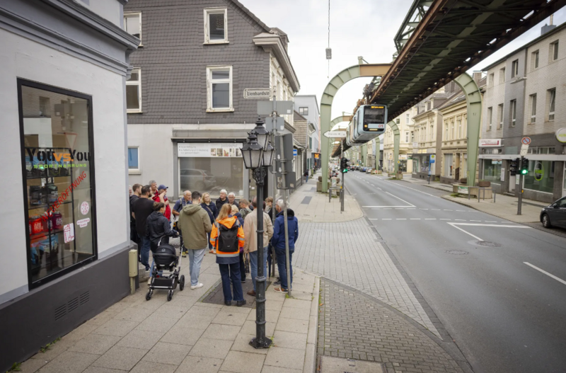 Begehung beim Fußverkehrscheck