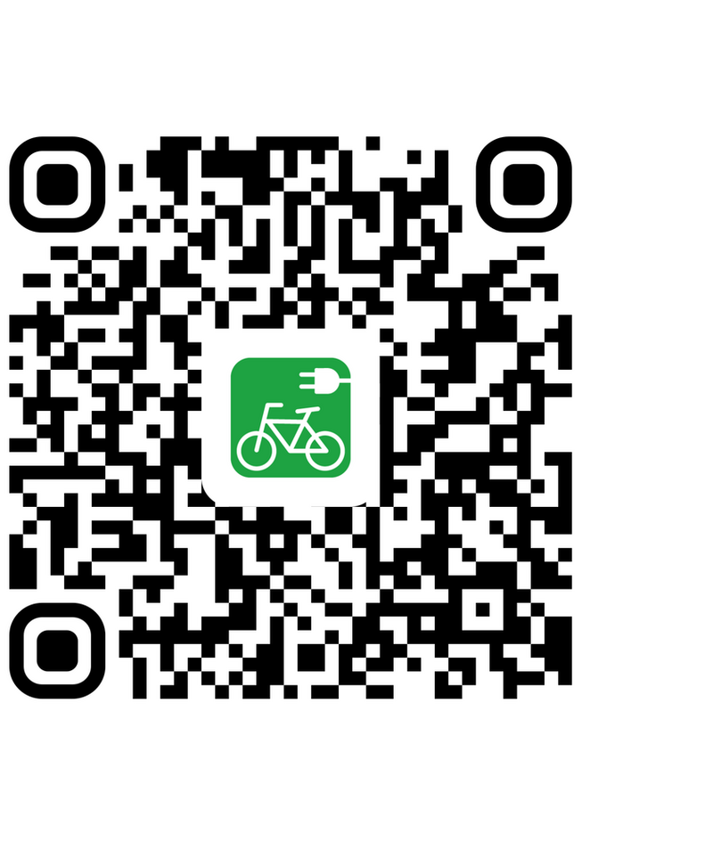 QR-Code zur E-Fahrrad-Karte