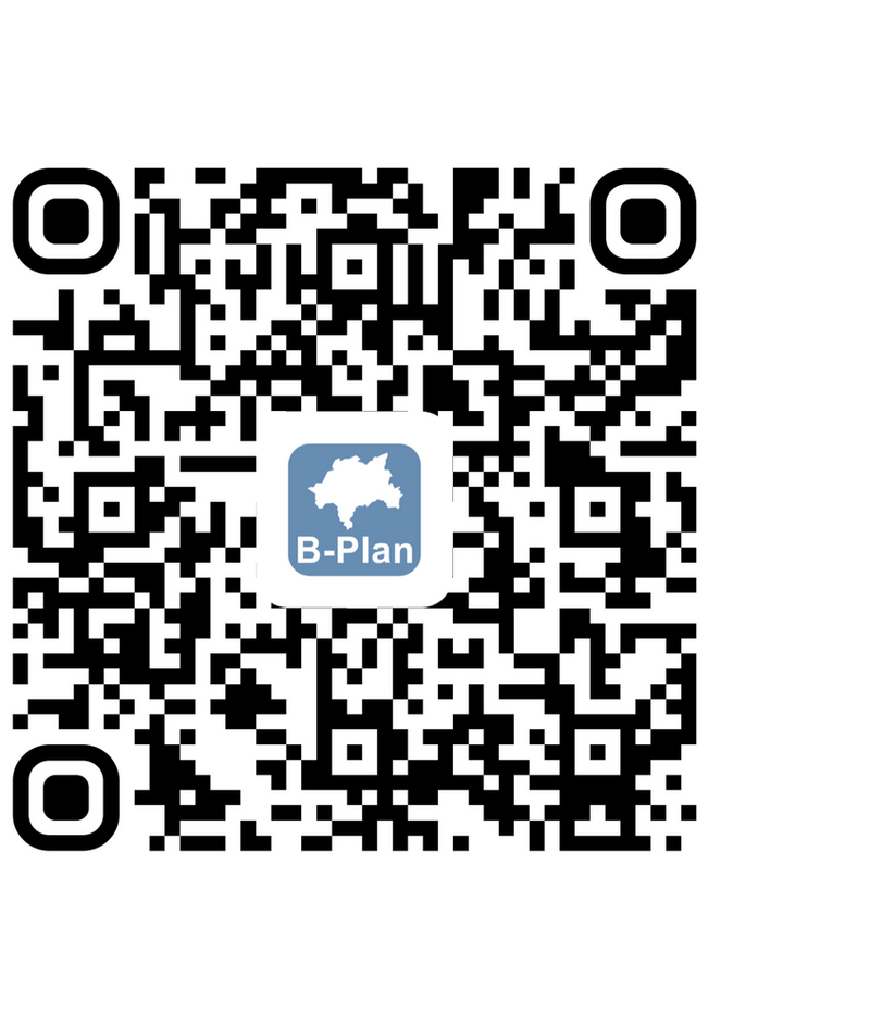 QR-Code zur Online-B-Plan-Auskunft