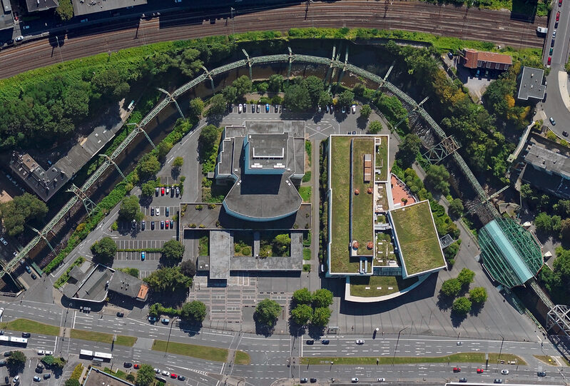 Auf der Kulturinsel am Wupperbogen entsteht mit dem Pina Bausch Zentrum ein national bedeutsamer Kulturort.