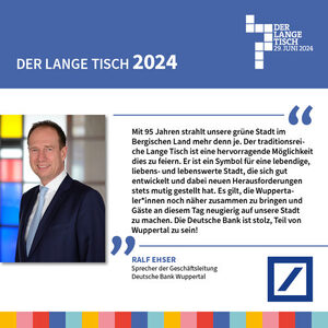 Statement Deutsche Bank Ralf Ehser