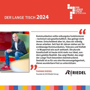 Statement Riedel Group Thomas Riedel