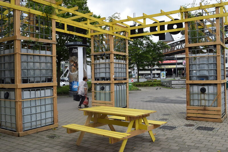 Der Pop-up-Park