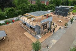 Häuser des Solar Decathlon, die jetzt als Living Lab genutzt werden