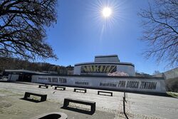 Das Schauspielhaus, zukünftig Pina Bausch Zentrum, von außen