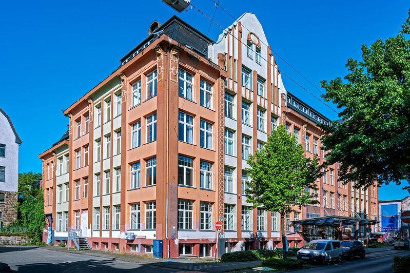 Das Gebäude an der Bockmühle wird saniert