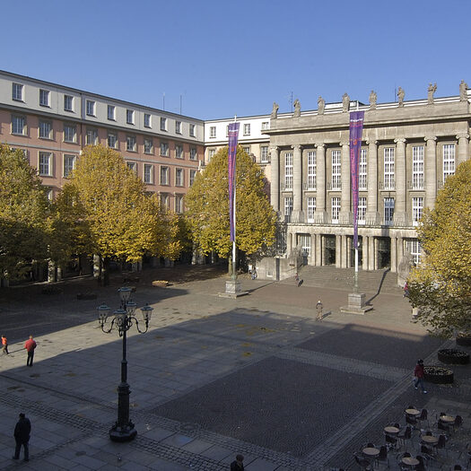 Das Rathaus in Barmen