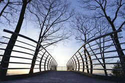 Der Skywalk im Wuppertaler Nordpark