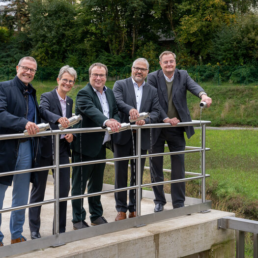 •	Prof. Dr. Uwe Schneidewind, Oberbürgermeister der Stadt Wuppertal •	Dr. Angela Küster, Abteilungsleiterin bei der Bezirksregierung Düsseldorf •	Oliver Krischer, Minister für Umwelt, Naturschutz und Verkehr des Landes NRW •	Ingo Noppen, Vorstand Wupperverband •	Peter Storch, Vorstandsmitglied WSW Energie & Wasser AG