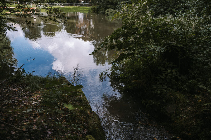 Murmelbachteich mit Wasser